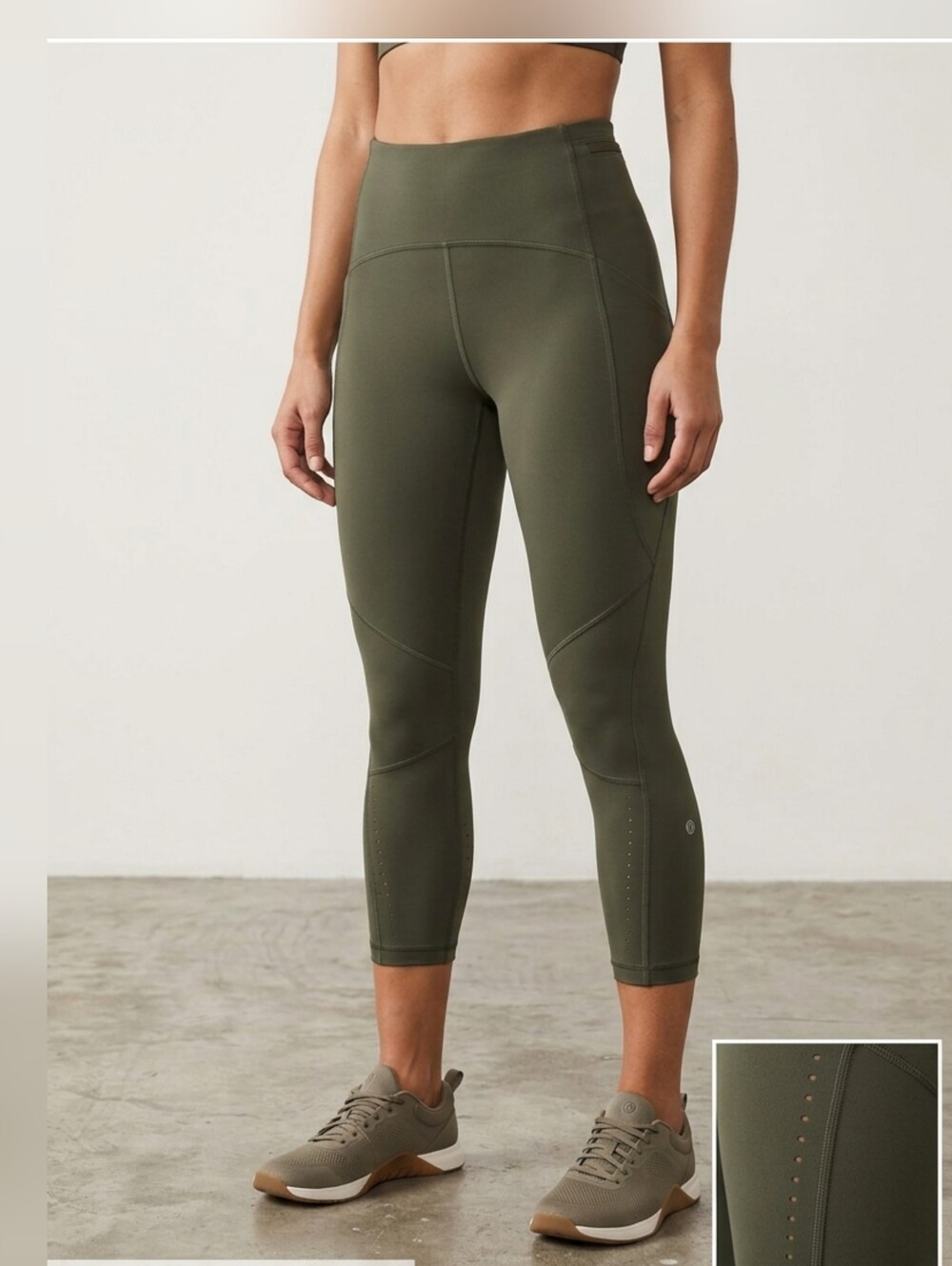 Lululemon Swift Speed High-Rise Tight 28  Olive Green Size 6